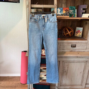 NWT Madewell women’s Cali Demi boot jeans size 26